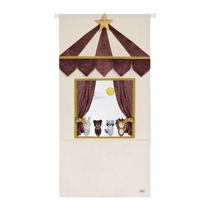 Puppet Theatre — Brown & Gold