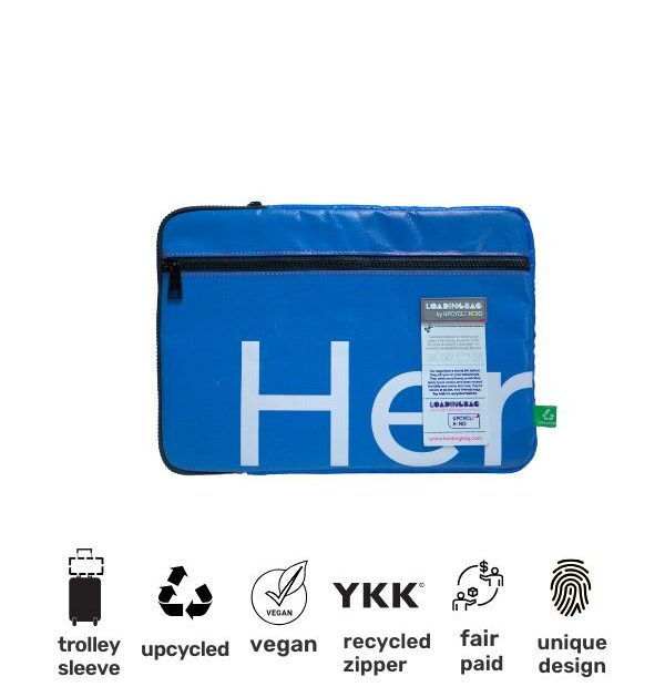 Urban Laptop Sleeve MacBook – Blue Billboard - Her - photo 1