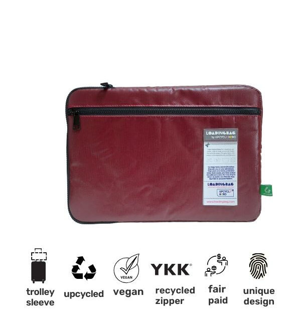 Urban Laptop Sleeve MacBook – Burgundy - photo 1