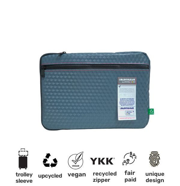 Urban Laptop Sleeve MacBook – Patterned Gray - photo 1