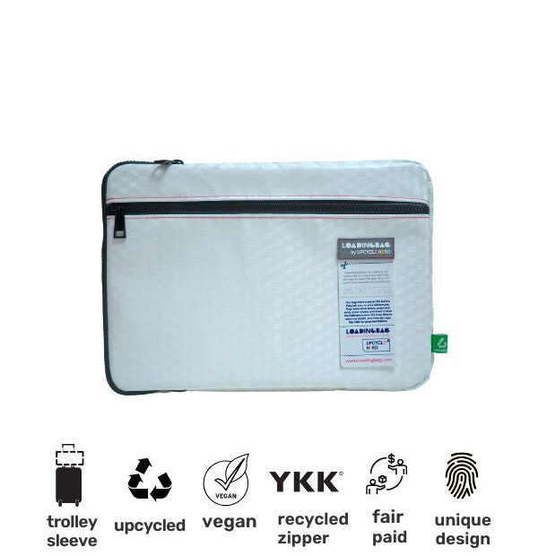 Urban Laptop Sleeve MacBook – Patterned White - photo 1